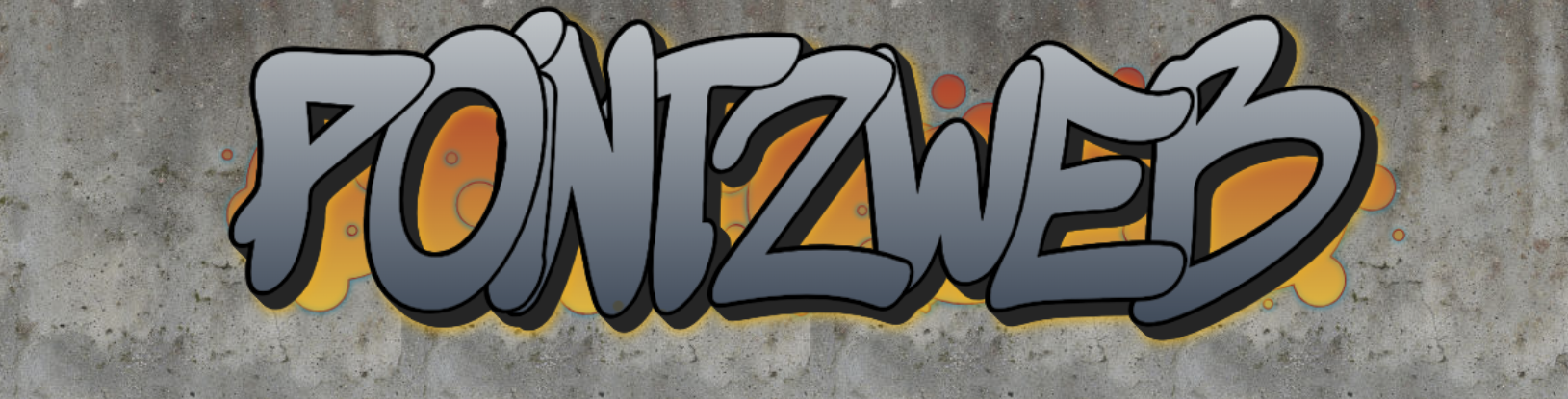 Point2Web graffiti sign